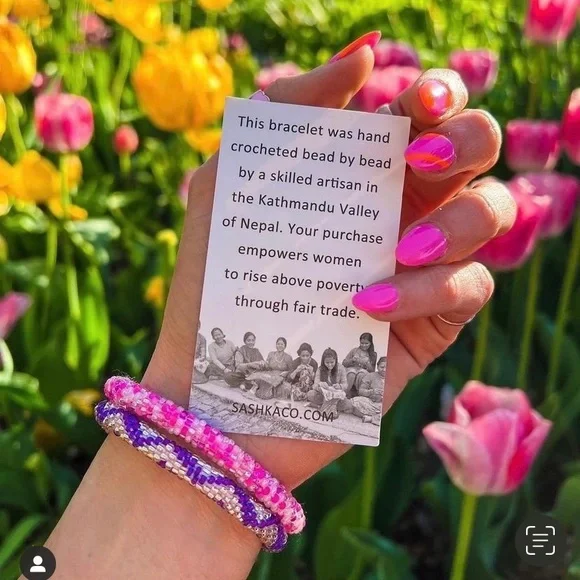 Sashka Morning Glory Bracelet - Picture 3 of 5